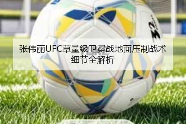 张伟丽UFC草量级卫冕战地面压制战术细节全解析